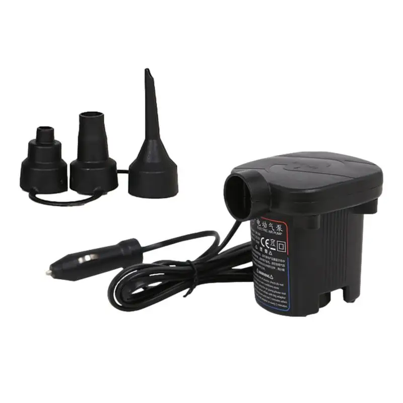 

Electric Air Pump Quick-Fill Portable Air Pump With 3 Nozzles Inflator Deflator Inflator Pump For Couch Air Mattress Bed