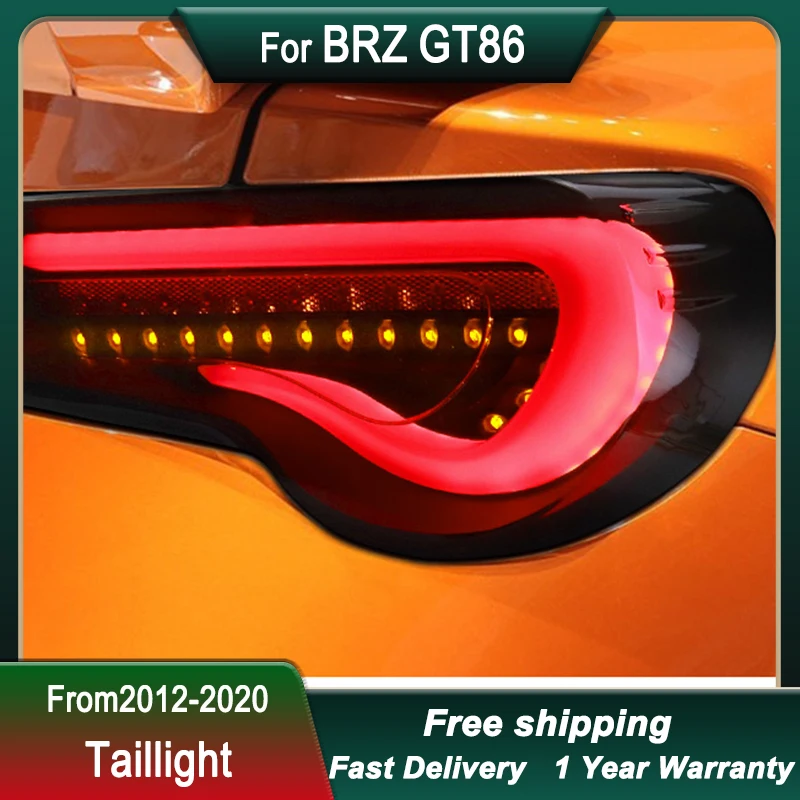 

Car Taillights For TOYOTA SUBARU BRZ 86 GT86 2012-2020 LED DRL Daytime Running Dynamic Turn Signal Brake Reverse LED Tail Lights