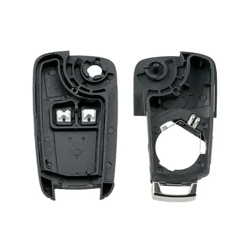 Key Shell Car Parts Plastic + Copper Remote Case Fob Replacement 10-13 Orlando 65*35*18MM