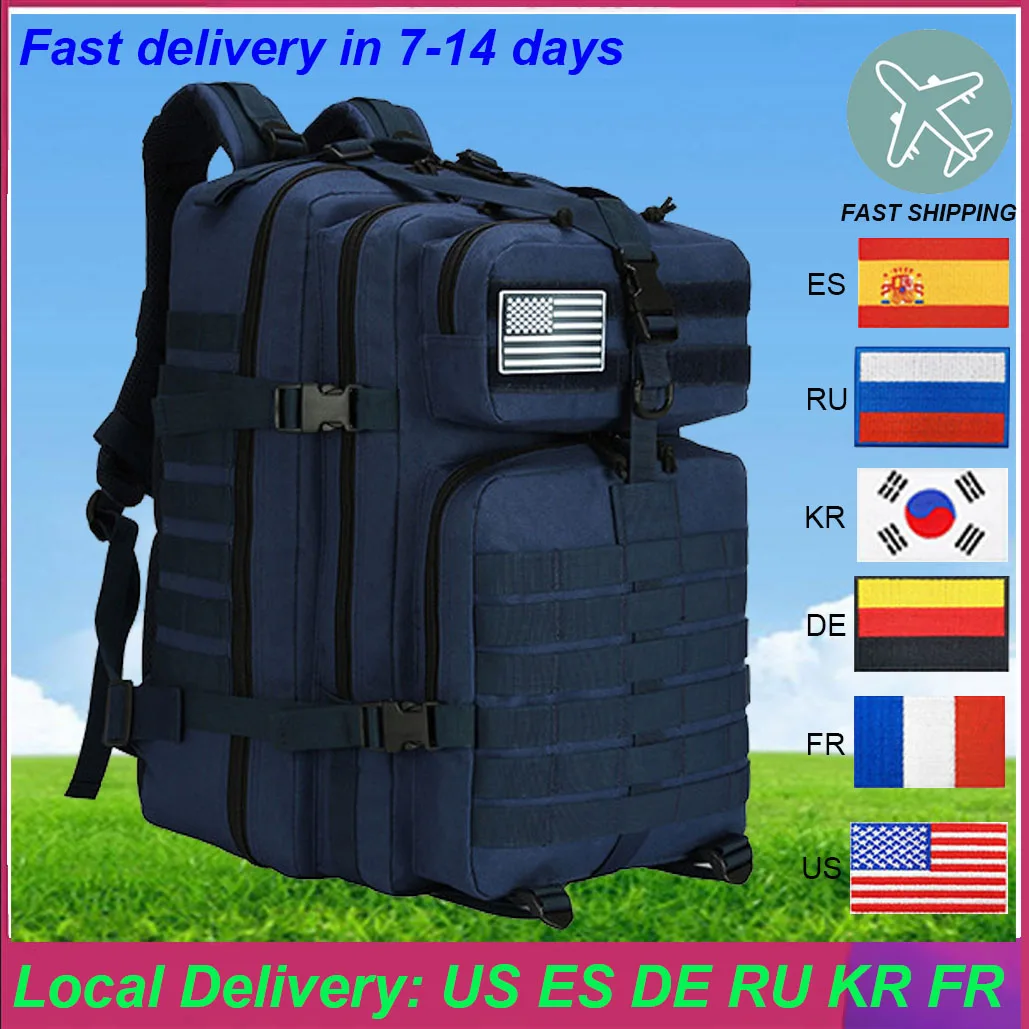 

30L/50L Tactical Backpack MenTravel Outdoor Hiking Backpacks Bag Waterproof Rucksacks Army Outdoor Camping Trekking Hunting Bag