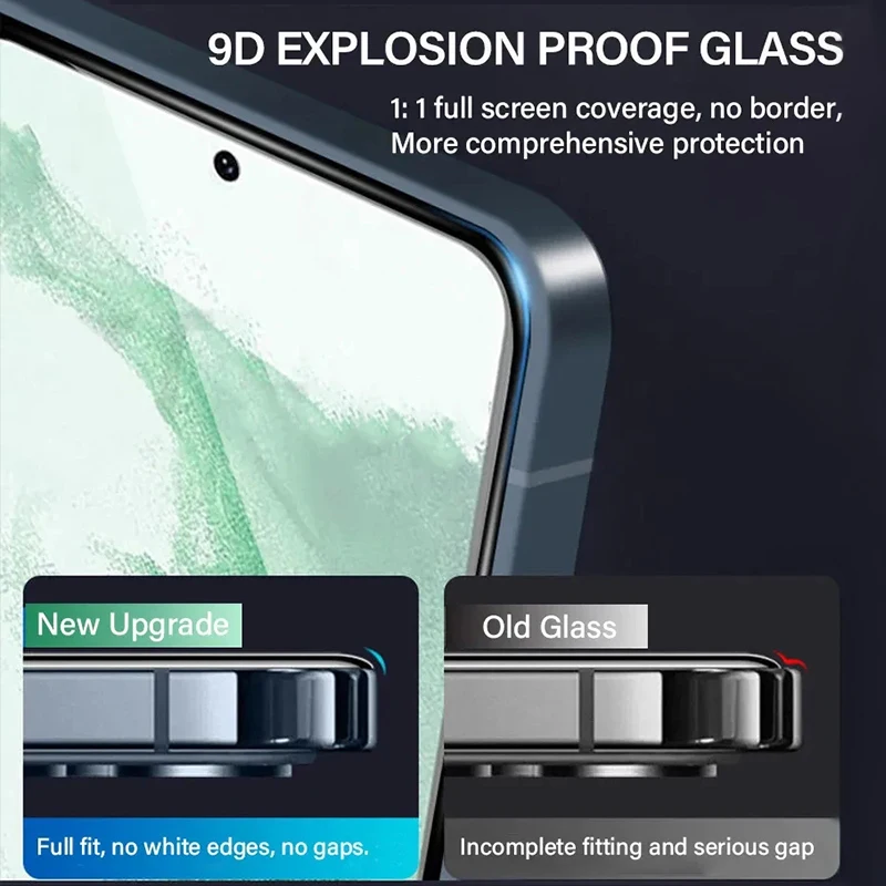 Premium Tempered Glass Screen Protector - 2 Pack for Enhanced Fingerprint Unlocking