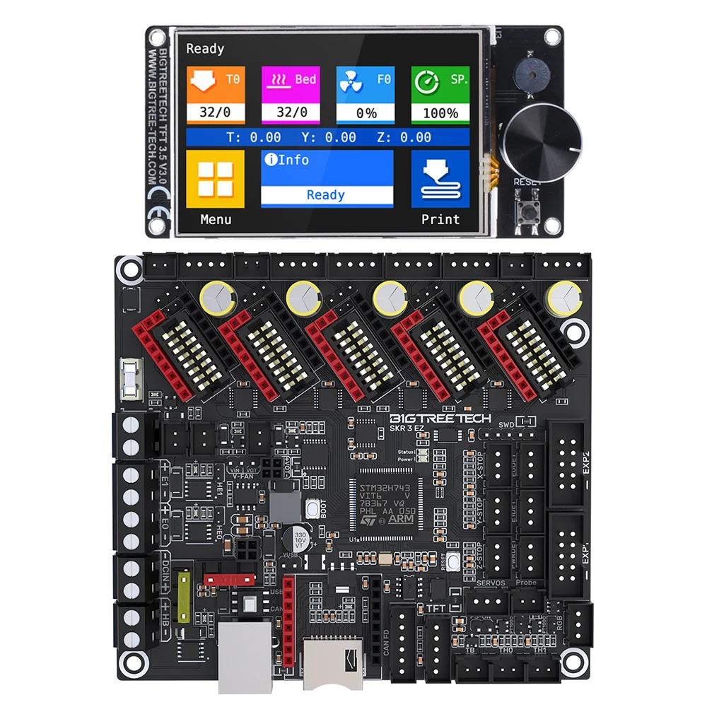 BIGTREETECH SKR 3 EZ 32Bit Motherboard EZ5160 Pro TMC2208 Upgrade