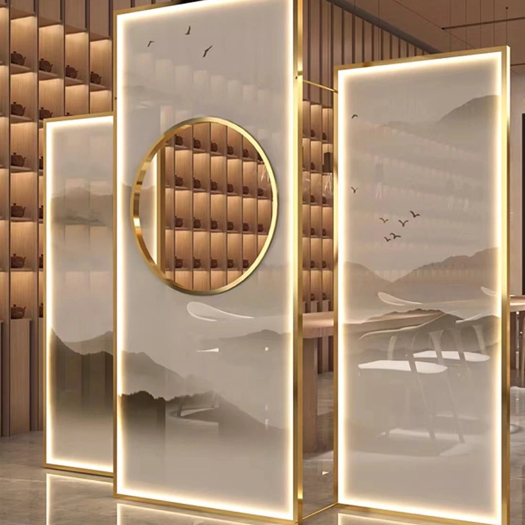 

Laser Cut Commercial Room Dividers Partitions Metal Screen