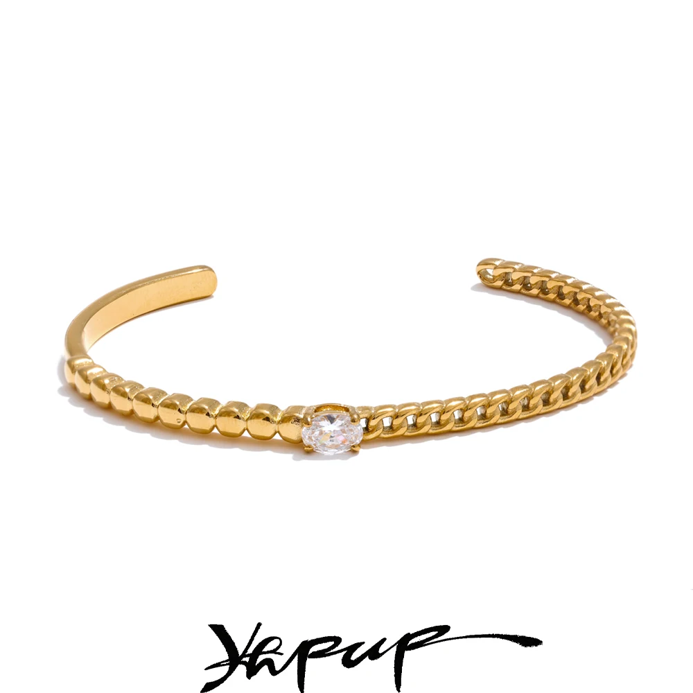 Yhpup Stainless Steel Bracelet Waterproof
