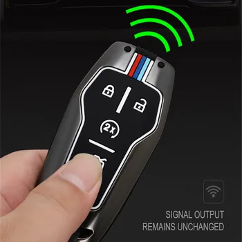 Custodia Cover chiave auto per Ford Fusion Mondeo Mustang F-150 Explorer Edge 2015 2016 2017 2018 Styling portachiavi protezione chiave - Custodia Cover chiave auto per Ford Fusion Mondeo Mustang F 150 Explorer Edge 2015 2016