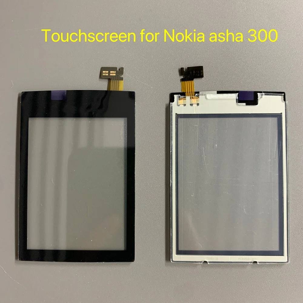 Mobile Phone Touch Panel Touch Screen Digitizer Sensor Front Glass Replacement For Nokia Asha 300 N300