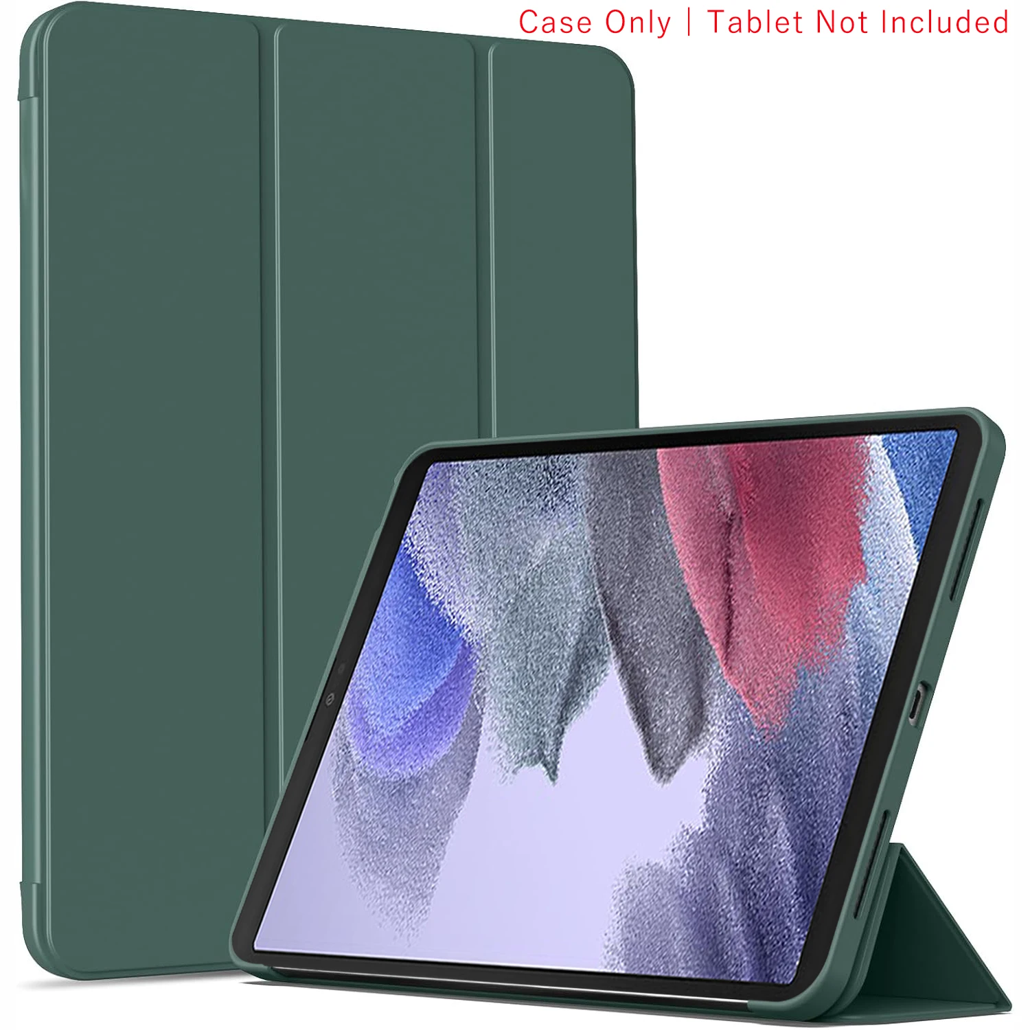 Tri-fold Flip Case Magnetic Stand PU Leather Protective Cover