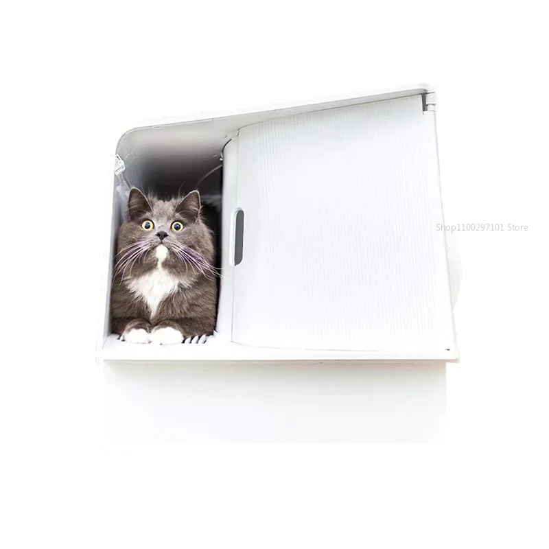 

Automatic Cat Litter Box Self Cleaning Smart Cats Toilet Absorb Deodorant Fully Enclosed Cat Litter Box Large Anti Splashing