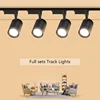 LED Track Light Spotlight AC175-265V 12W 20W 30W 40W Warm White Cool White ABS Material COB Chip Indoor Outdoor For Home Modern 1
