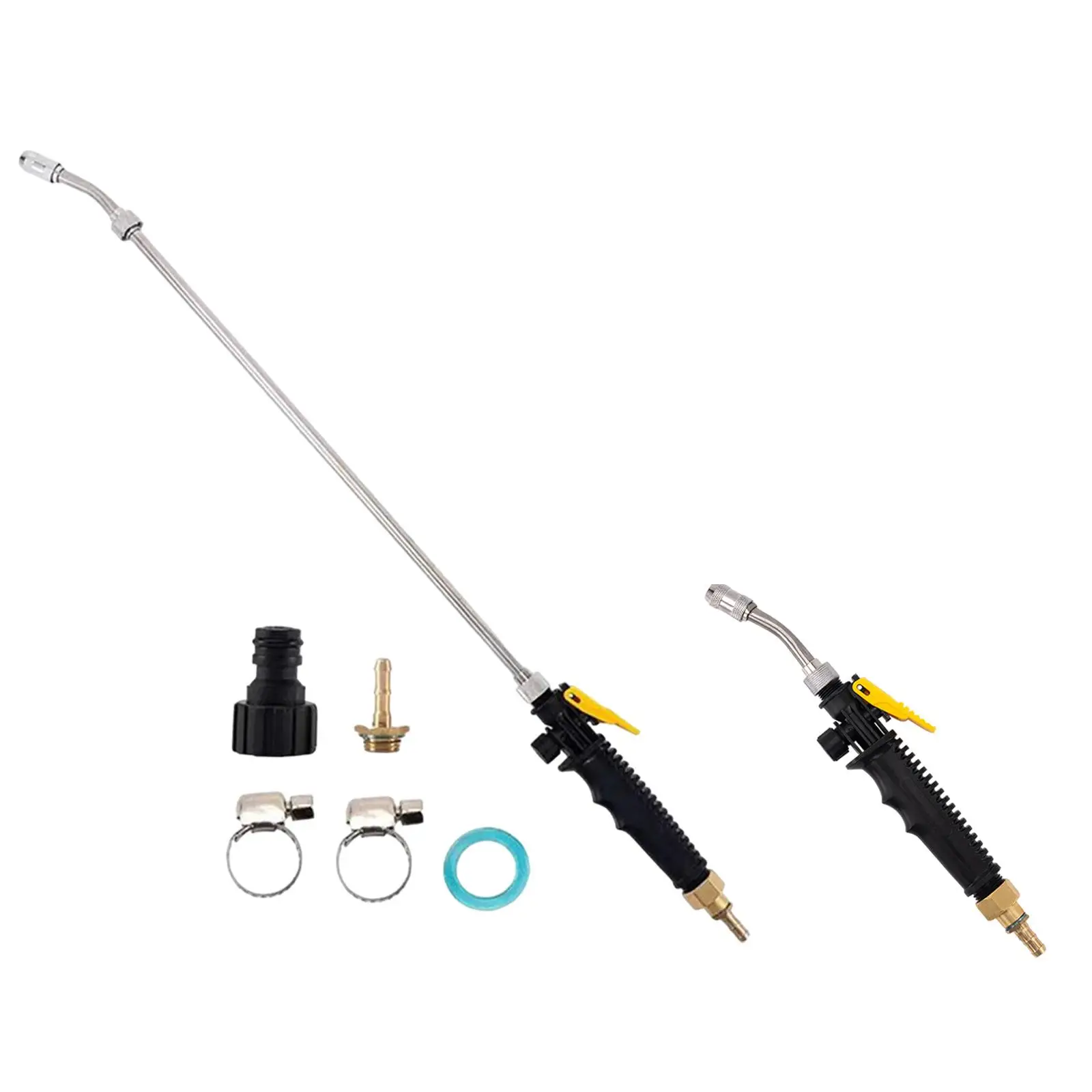 Sprayer Wands with Shut Off Valves Garden Watering Hose Quick Connector High Pressure Washer Sprayer Garden Wands