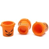 Marumine MOC 20PCS Halloween Pumpkin Bucket 95343 95344 Building Block Part 1x1 Handheld Portable Keg DIY Assembles Particle Toy 3