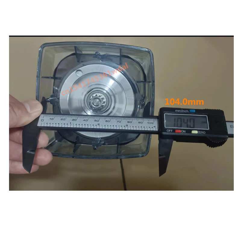 Mixer Accessories 2L Square Container Jar Jug Pitcher Cup bottom with serrated smoothies blades lid for Biolomix G5200 T5300 spare parts