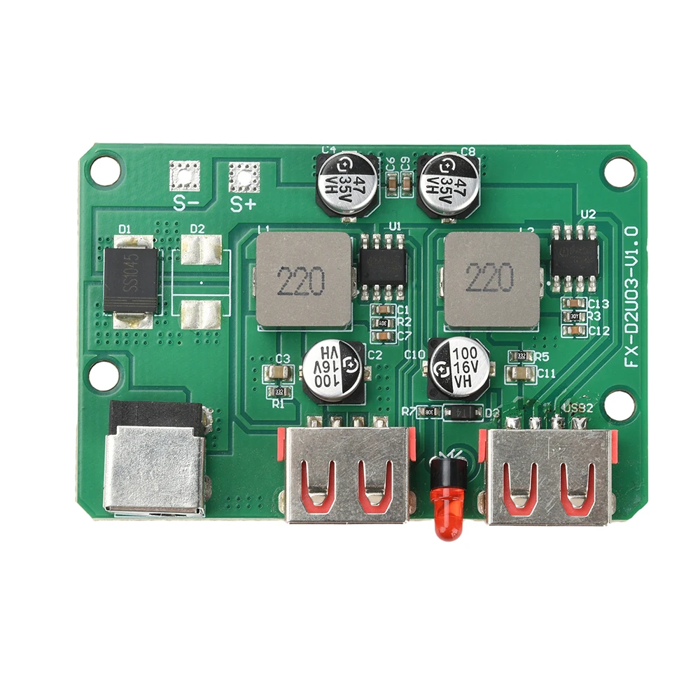 รูปสินค้า ตัวควบคุมชาร์จพลังงานแสงอาทิตย์ USB 2 ช่อง DIY