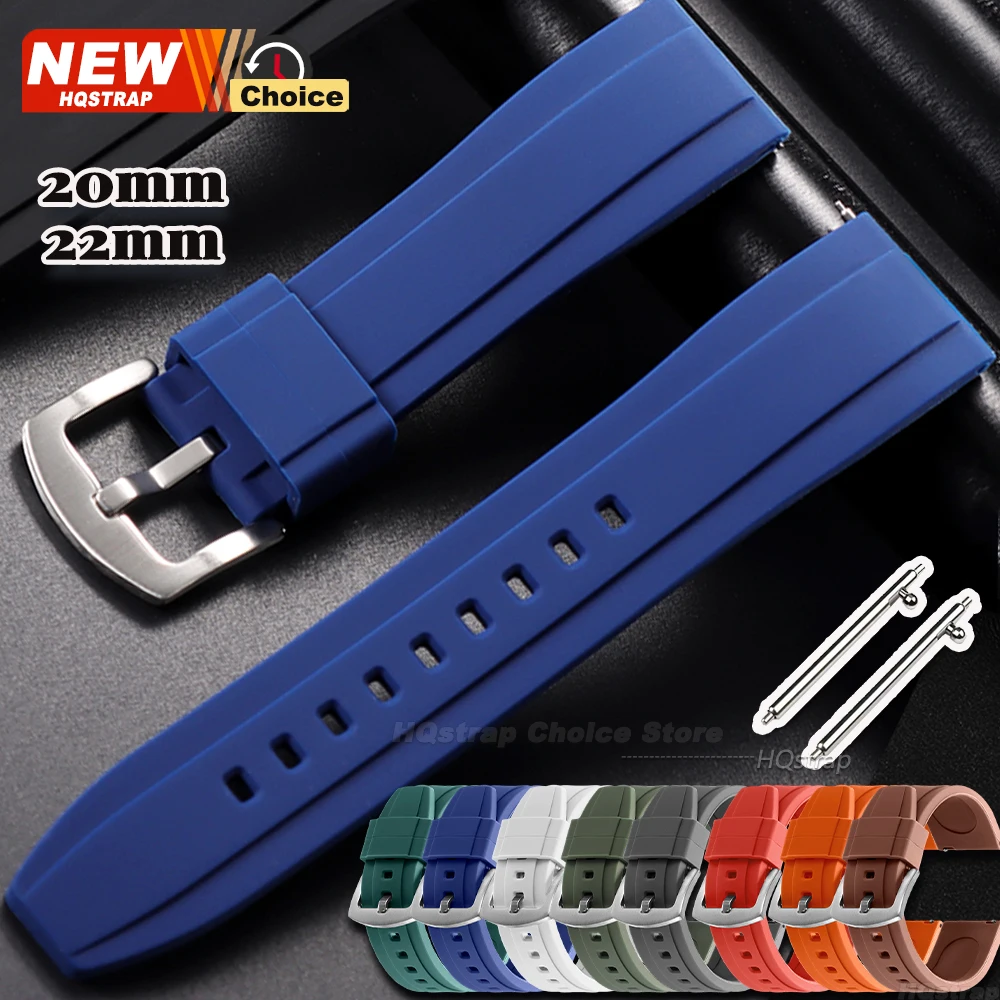 Waterproof Sports Silicone Watch Strap - Universal Rubber Band