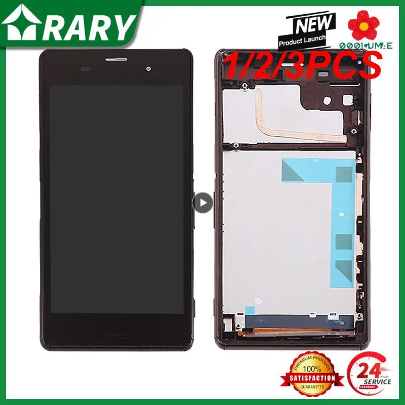 

1/2/3 шт. 4,6 ''для Xperia Z3 Compact дисплей протестирован для Xperia Z3 Compact LCD сенсорный экран с рамкой Z3 Mini D5803