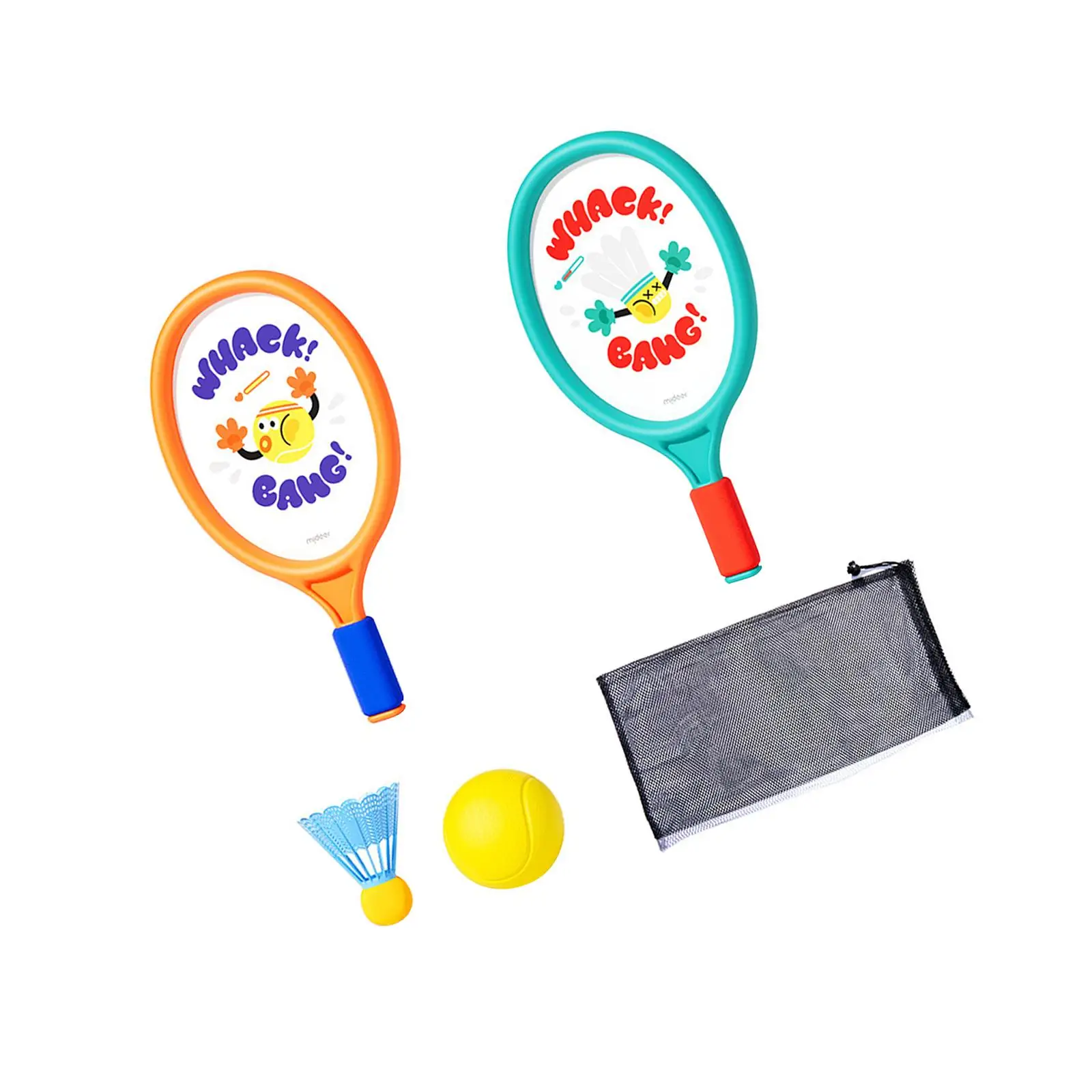 Tennis Rackets for Kid Badminton Parent Child Interactive Toy for Beginner