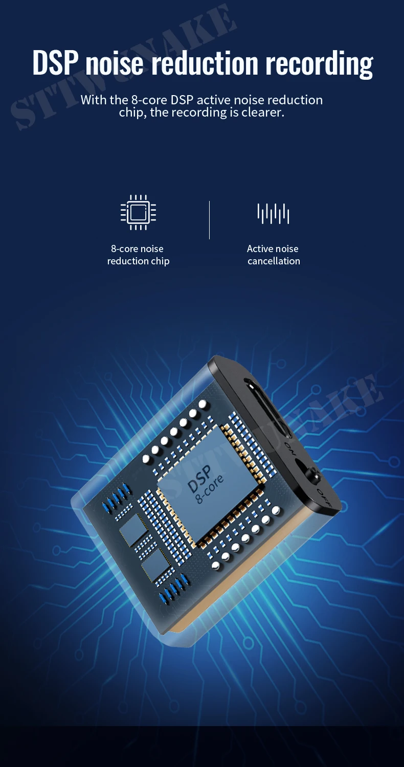 noise reduction recording chip