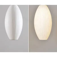 Lampes d'éclairage de chambre à coucher modernes lustre de plafond peint en fer avec jet de soie d'imitation E27 décoration de la maison à large tension 4