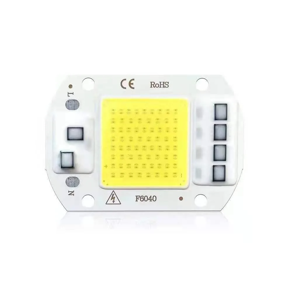 Chip COB LED 50W - Spettro Completo 380-840nm, 220V, Driver Integrato | Per Fai Da Te Illuminazione - Foto 9
