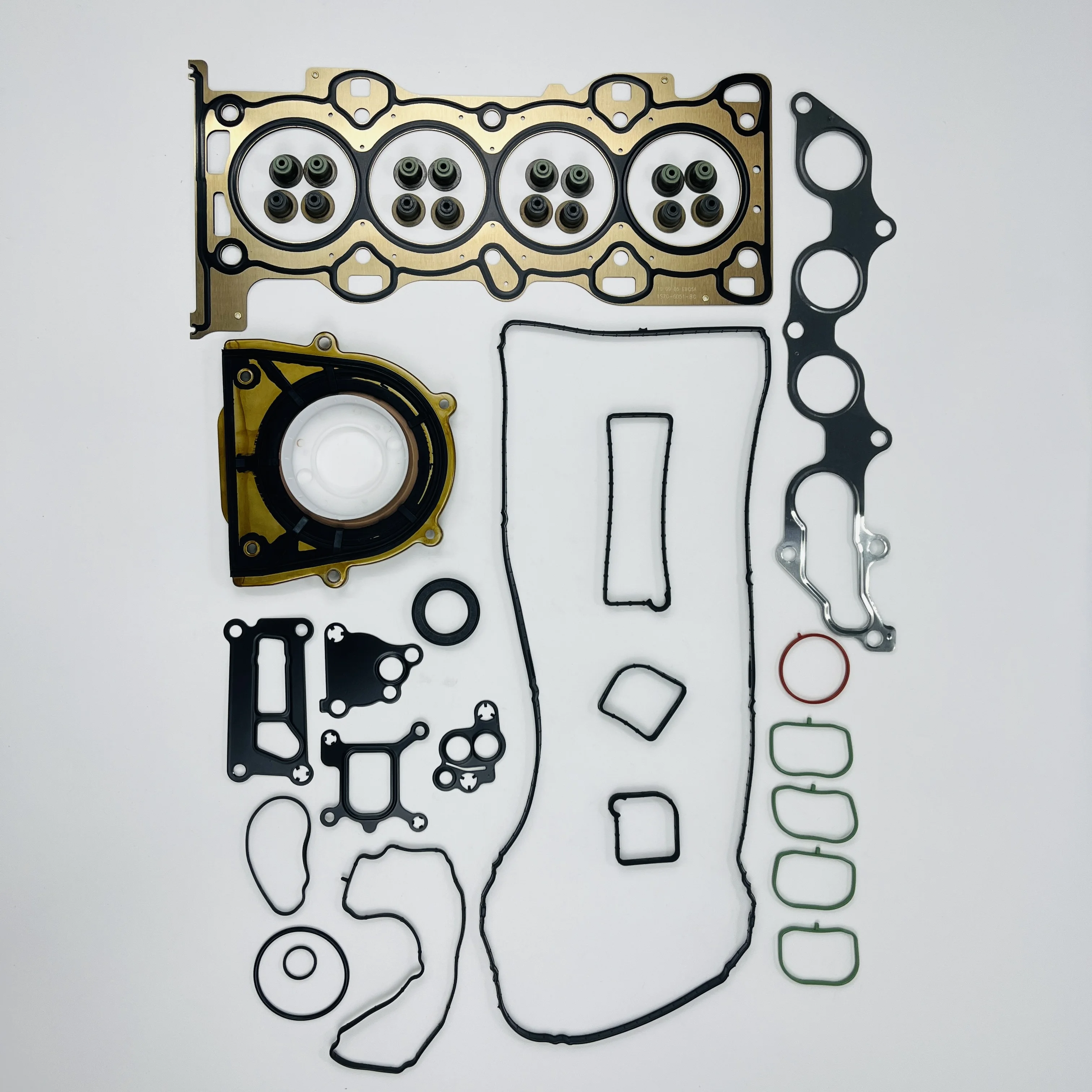 Engine Gasket Kit Seal Gasket Engine Overhaul Kit 3S4G-6013-AC For Ford-Focus 1.8Engine sealing gasket