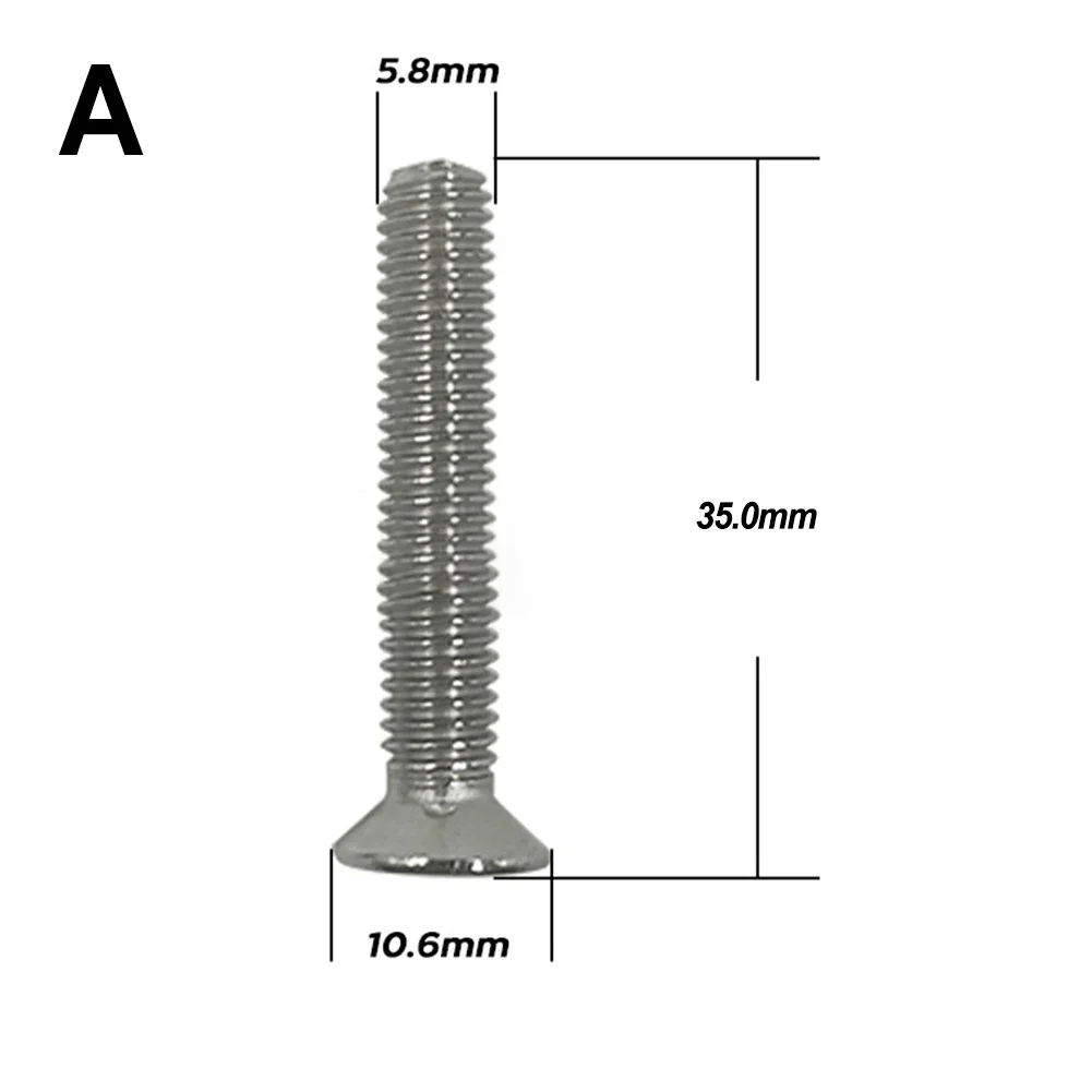 4pcs Surfboard Hydrofoil Screw Hydrofoil Mounting Screw Nut For M6 For M8 Surfboard Paddle Board Screws Nuts Surfing Accessory