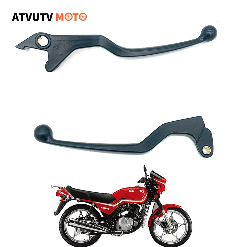Leva Freno Anteriore Moto Leva Sinistra Destra Leva Maniglia Per Suzuki 125Cc Gn125 Gs125 Leva Frizione 8Mm