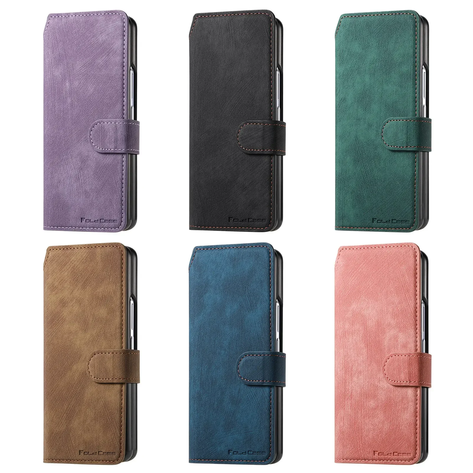 2-in-1 Detachable Wallet Flip Case with Magnetic Cover