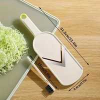 Trancheur de légumes râpe chou râpe trancheuse coupe broyeurs pour diverses manipulation d'ingrédients Gadget de cuisine multifonctionnel 5