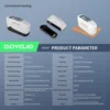Three Angles Gloss Meter 20º 60º 85º Glossmeter with Calibration Board for Stone Paint Ink Floors Software Data Analysis 0-200Gu 6