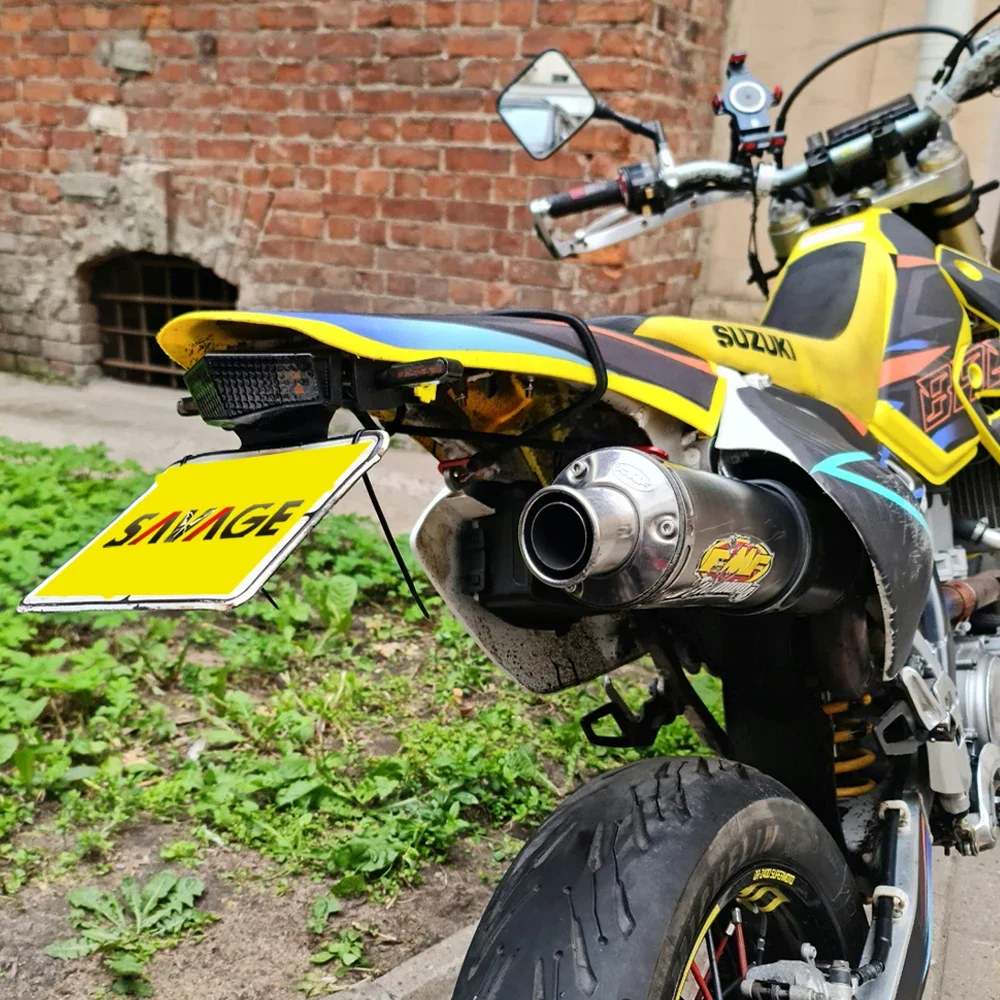 Motorcycle License Plate Holder LED Light for SUZUKI DRZ400SM-DRZ400S Tail Tidy Motorcycle Fender Eliminator motorcycle license plate holder,license plate holder