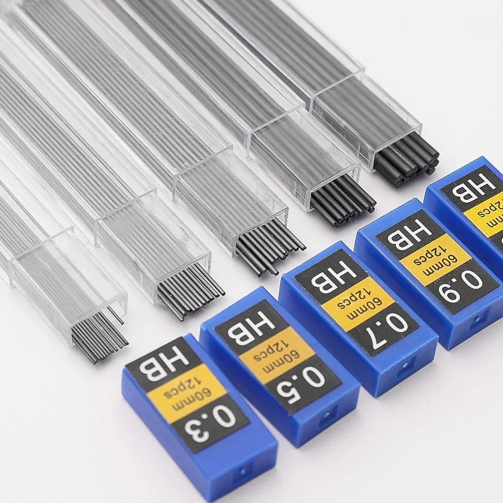 Metal Pencil 0.5/0.7/0.9/1.3/2.0mm Automatic Pencil Mechanical Motion Pencil School Supplies 2