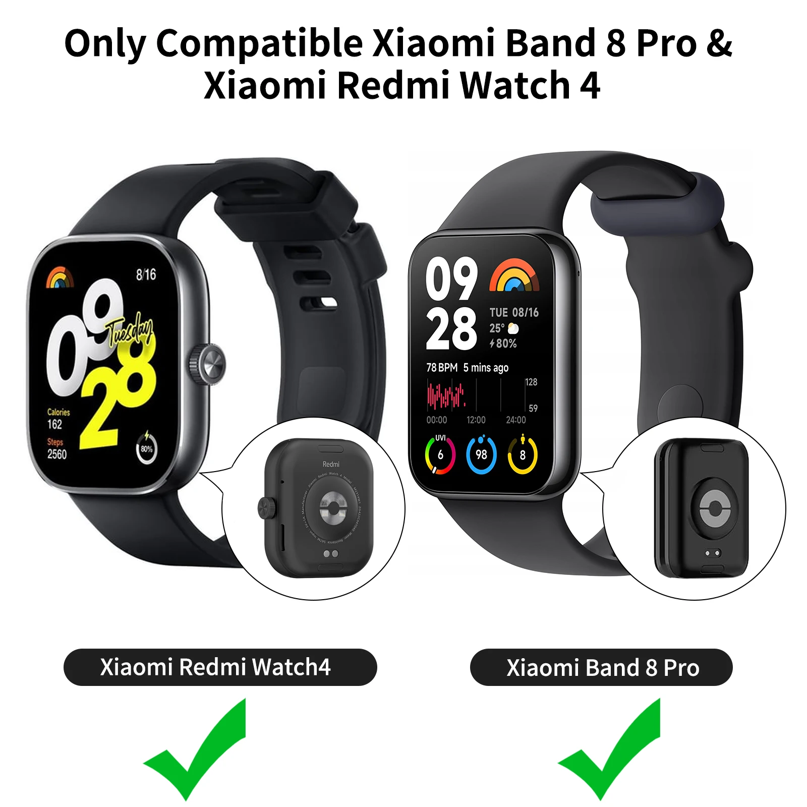 Silicone Sport Band Replacement Strap - Original Accessory Bracelet