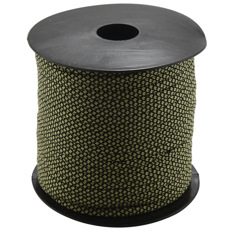 

Moocy Кемпинг-параккорд 4 мм 50 м 7 нитей зонтик веревка для наружного альпинизма выживания пешего туризма белья