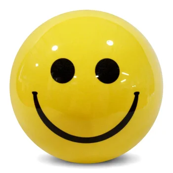 Smiling Face Straight-Line Bowling Ball 1