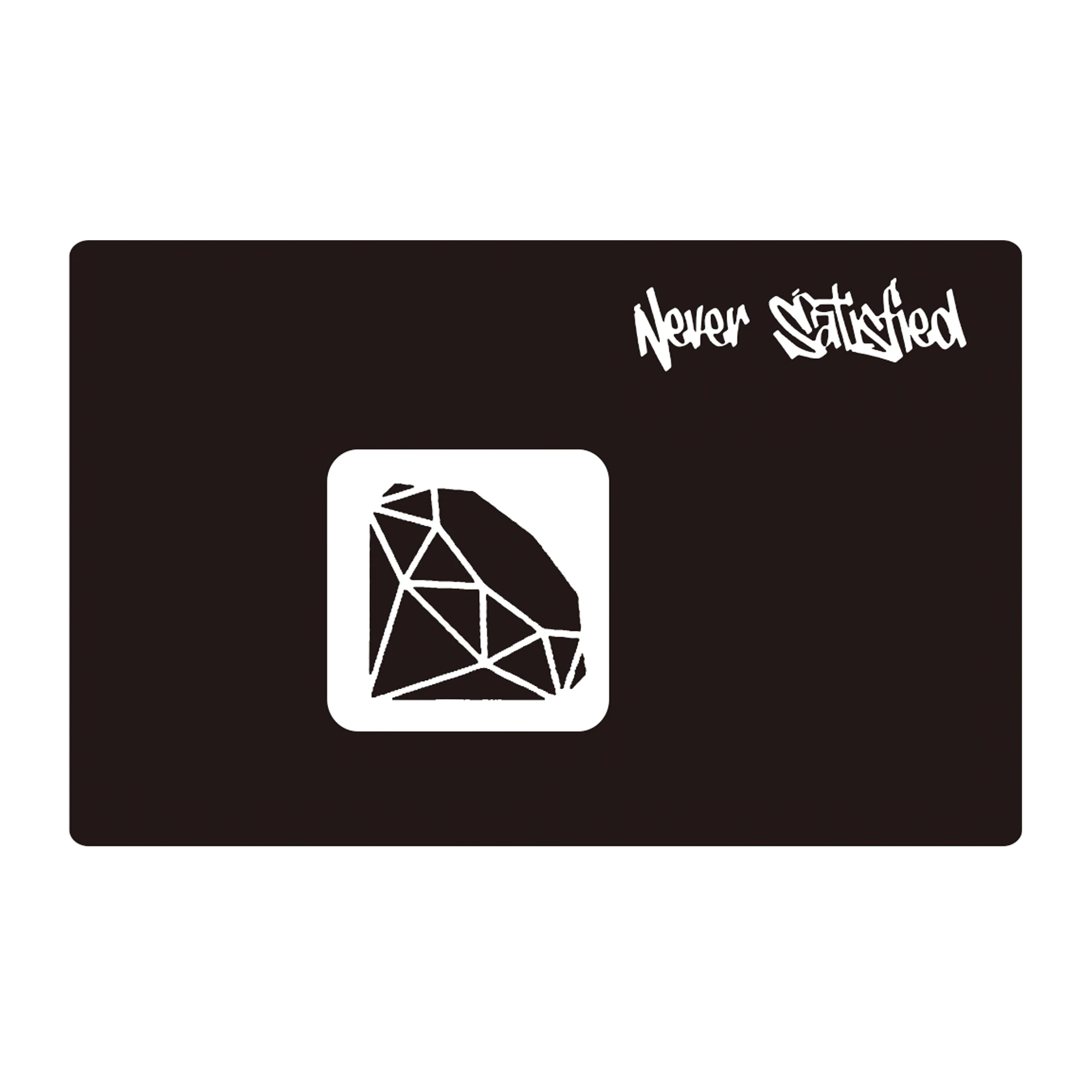 

1 Piece 13.56MHZ UID Chip Free Design Print Logo QR Code Membership Card Metal NFC Contactless Business Gift Card