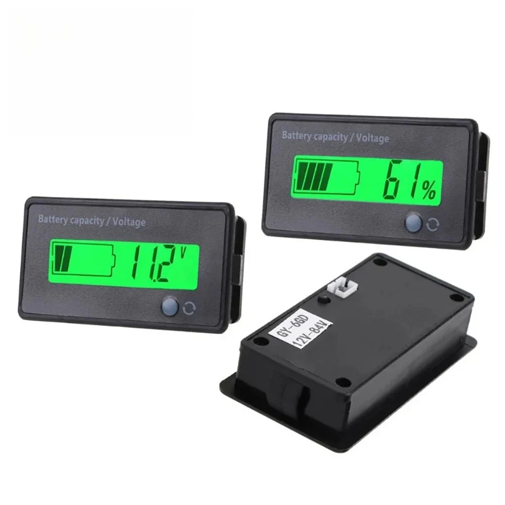 Universal Battery Capacity and Voltage LCD Digital Tester