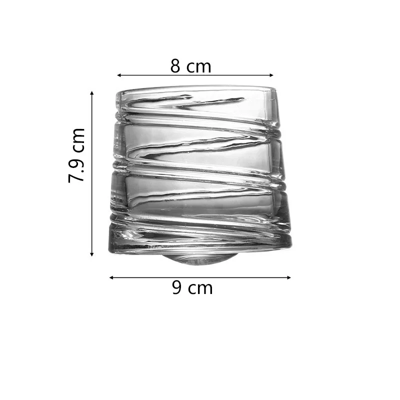 300ml Tumbler Glass Mug Vintage Japanese Wine Glass Beer Whisky Milk Juice Drinking Glasses Decorative Coffee Mug Cocktail Cup
