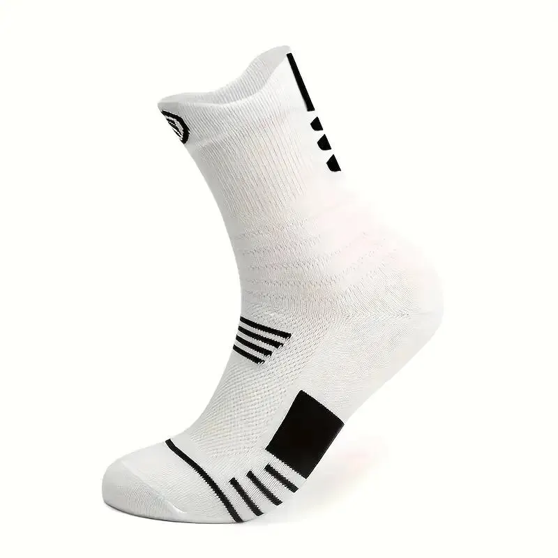 Athletic Socks 3 Pairs Men's Comfort Fit Cushion Performance Socks For Outdoor Sports