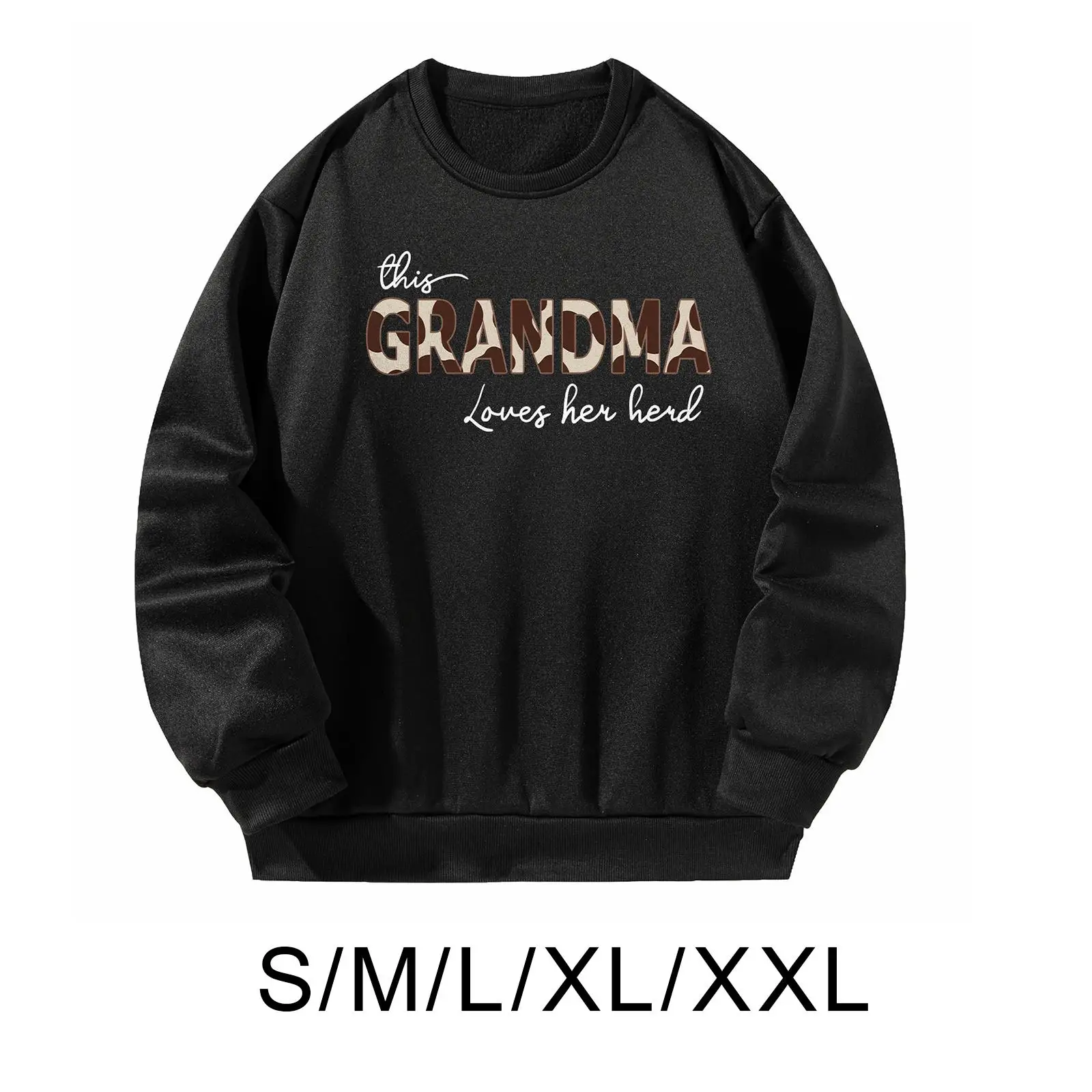 

Grandma Pullover Tunic Cute Outfits Casual Fashion Women Sweatshirt Tops Crewneck Sweatshirt for Sports Vacation Daily Wear Work