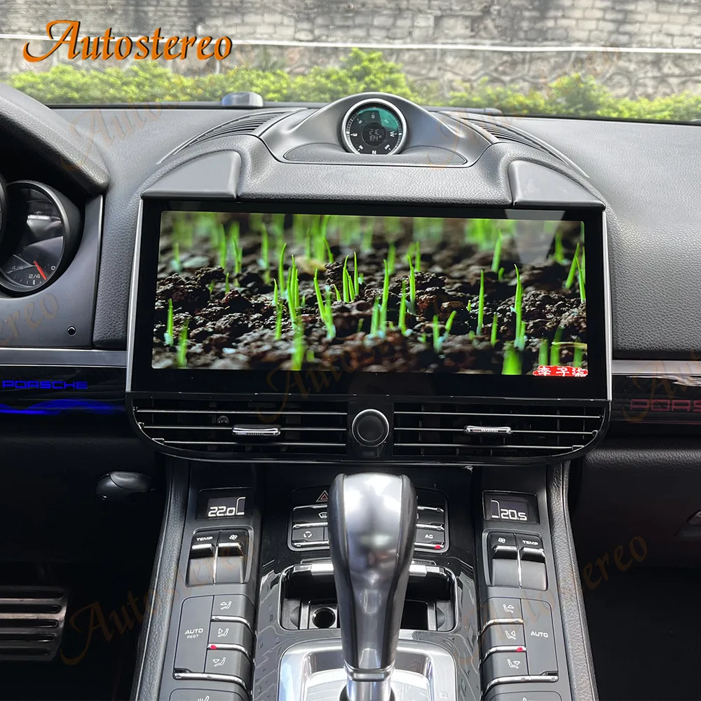 Auto Stereo Carplay Android 13 For Porsche Cayenne 2010-2017 Car GPS Navigation