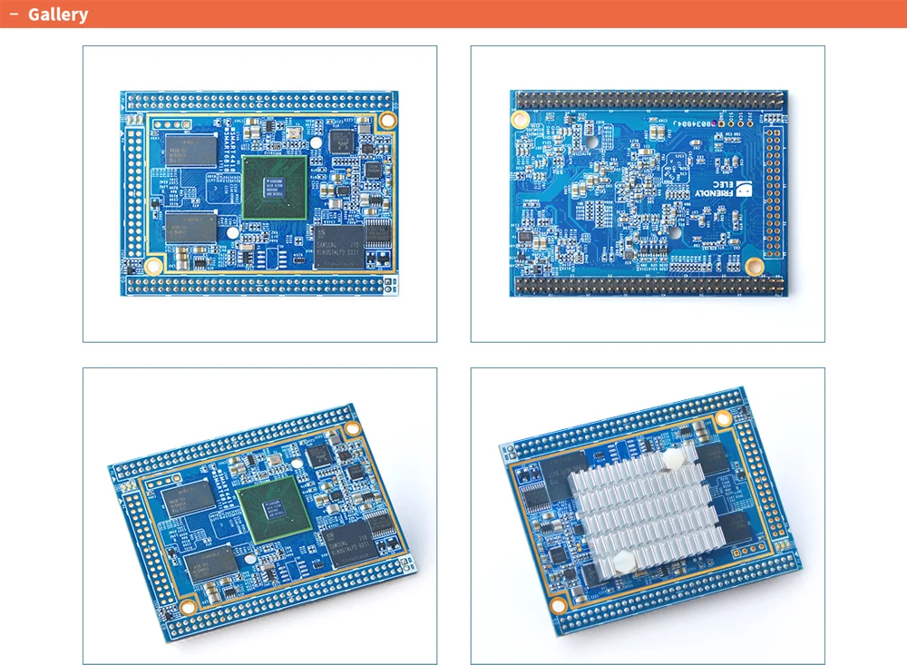 Smart4418 CPU Board Dev Kit 2.0 S5P4418 Quad Core Cortex-A9 1GB DDR3 RAM Support