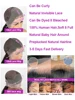 40 50 Inch Bone Straight 360 Lace Frontal 100% Human Hair Wigs HD Frontal Wig 13x6 13x4 HD Lace Front Human Hair Wigs For Women 6