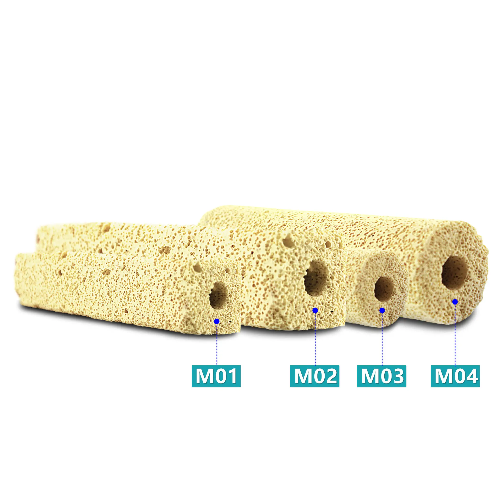 

Hollowed Ceramic Bio Filter Media for Aquarium Sump Pond Fish Tank