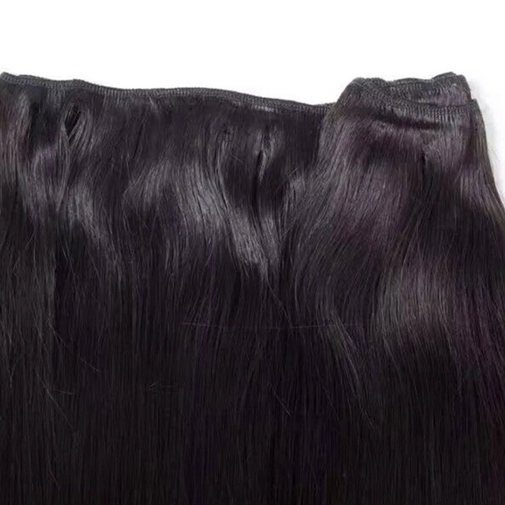 NABI 8-34 inches Hair Bundles for Weaving Human Remy Hair Extension Bundle Straight Bundles with Weft For Black Woman