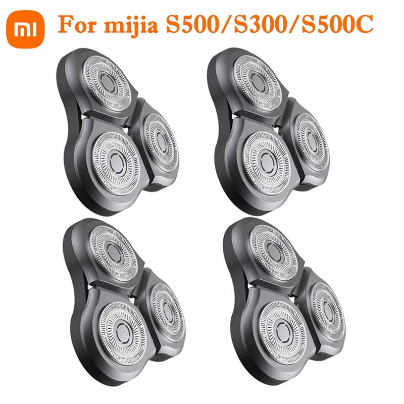 Shaver Replacement Blade Shaver Blade Original For xiaomi mijia Electric Shaver For mijia S500/S300/S500C shavers Razor Waterproof Dual-layer Blade