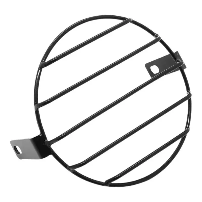 

Headlight Grill Cover Retro Headlight Protector Mesh Grill Cover Multi-Purpose Protective Tool For Cruisers Motorcycles And Cafe