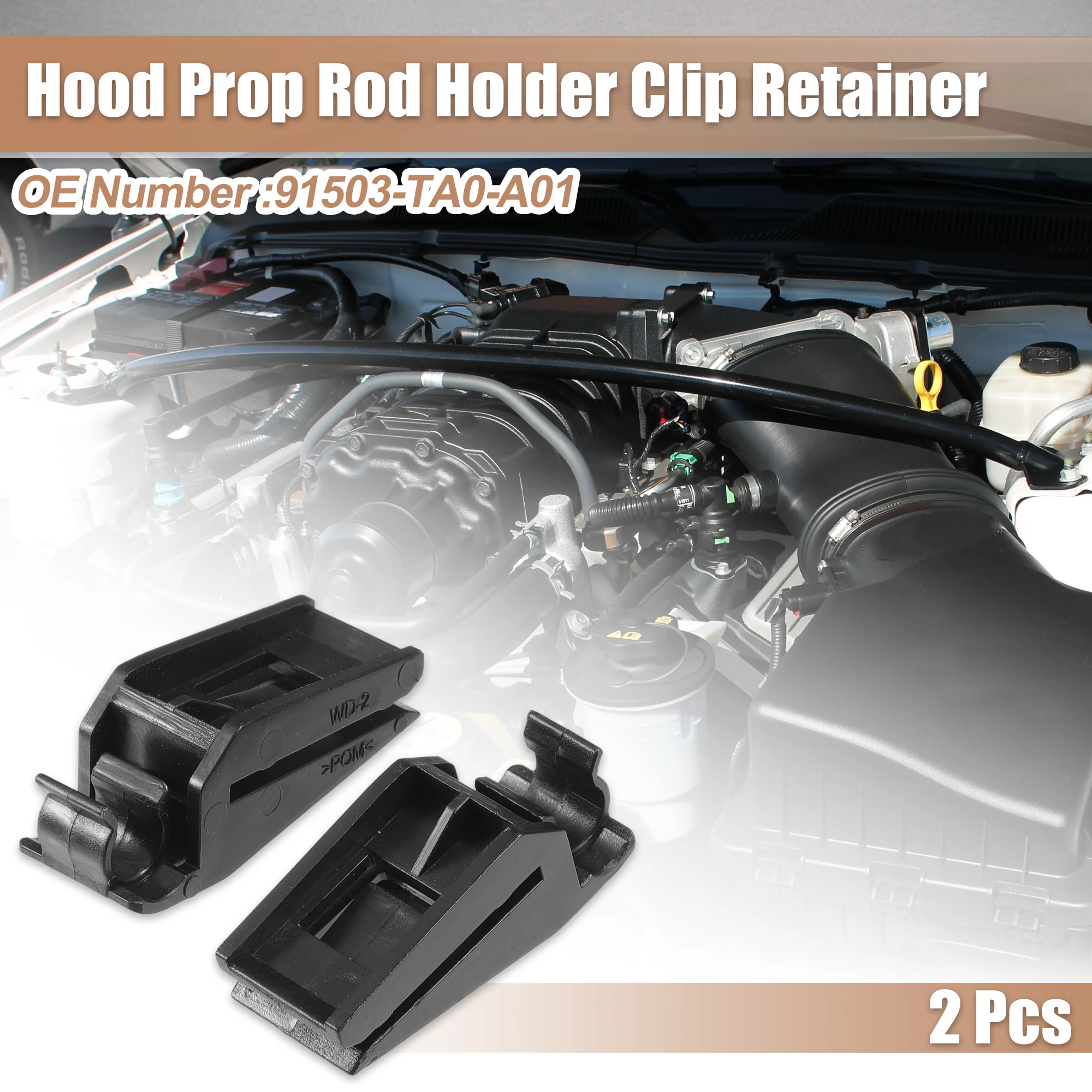 

2 шт., держатель для капота Honda Accord 2008 2009 2010 2011 2012