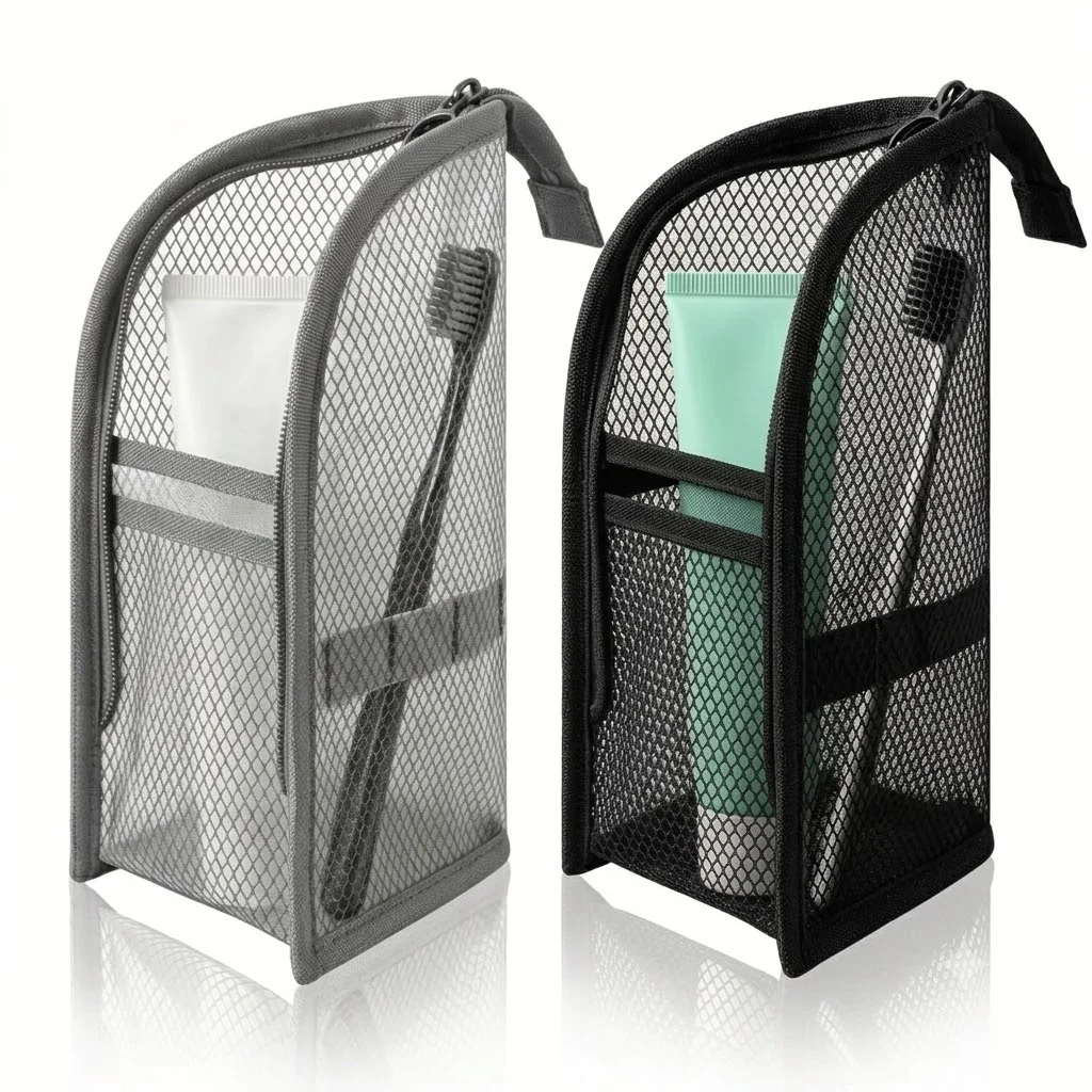 Compact Quick-Dry Travel Toiletry Organizer