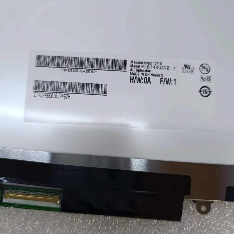 14.0 HP EliteBook 840 G4 1040 G3 EDP, 40  QHD 2560x1440 IPS Ʈ ÷ Ʈ A +  LCD ȭ, B140QAN01.1