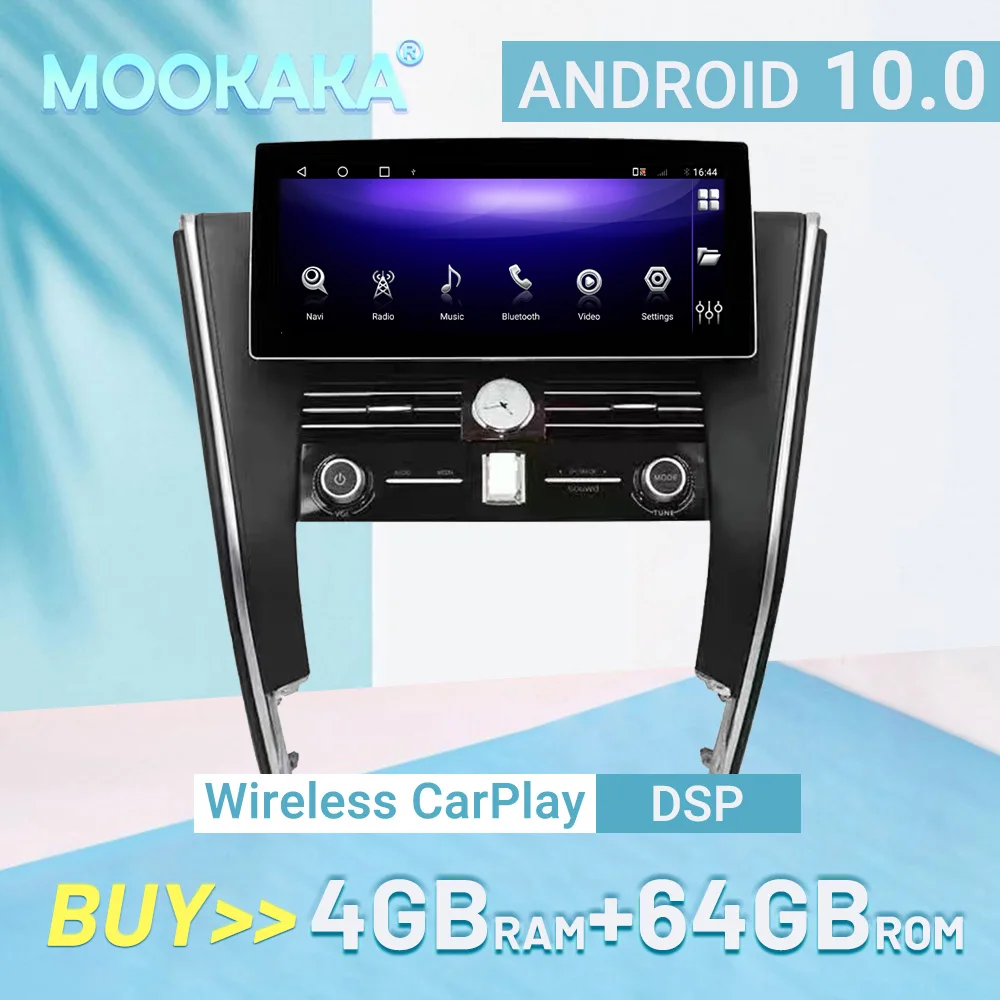 

12.3 Inch Android 12 For Toyota Alphard 2015-2021 Wireless Carplay Car Stereo Radio Multimedia Player GPS Navigation Auto Audio